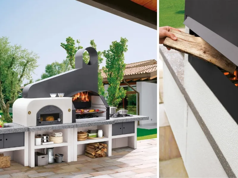 Maxime con forno di Palazzetti