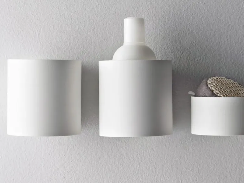 Set composto da portaspazzolino e portasapone di Rubinetterie Treemme