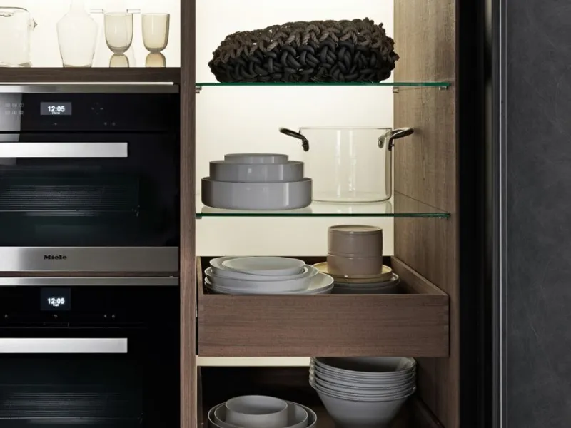 Colonne attrezzate rientranti di Valcucine