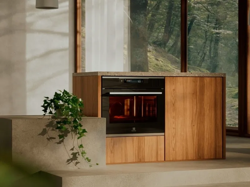La collezione EcoLine by Electrolux prevede anche forni a risparmio energetico