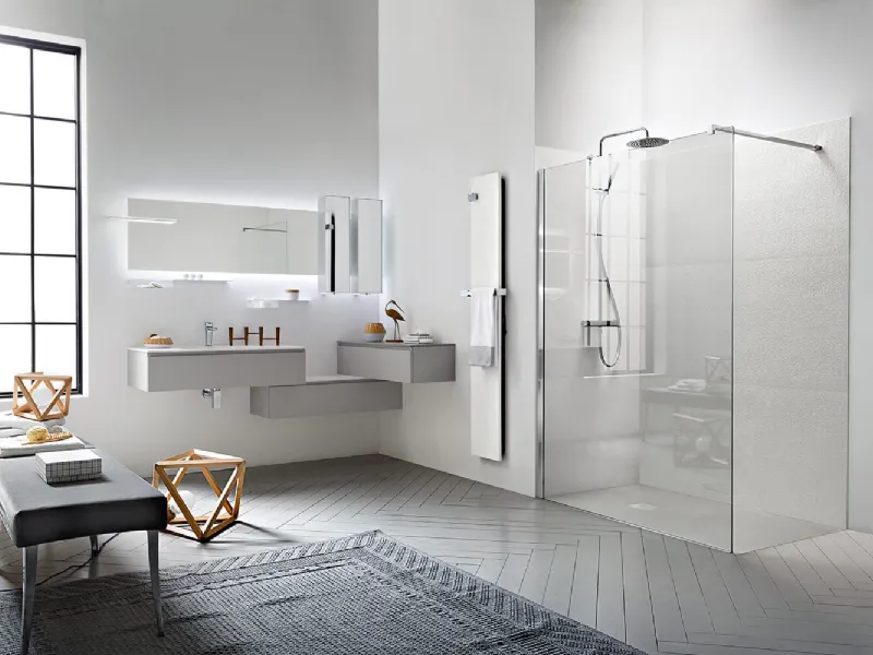 Con il servizio Zona doccia, Artebagno trasforma la vasca tradizionale in doccia