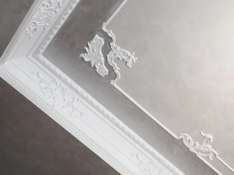 Decorare con le cornici in gesso