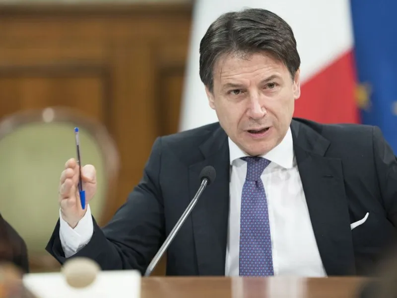 Il Presidente del Consiglio Giuseppe Conte