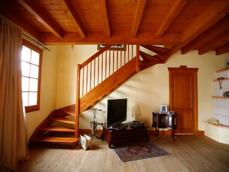 corrimano in legno
