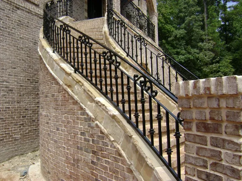 corrimano in ferro battuto