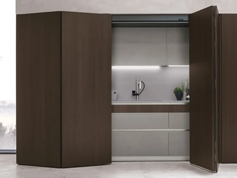 Cucina moderna a scomparsa di Stosa