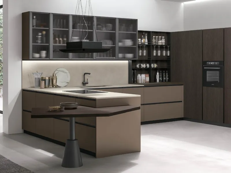 Cucina a U: ergonomica, capiente e funzionale