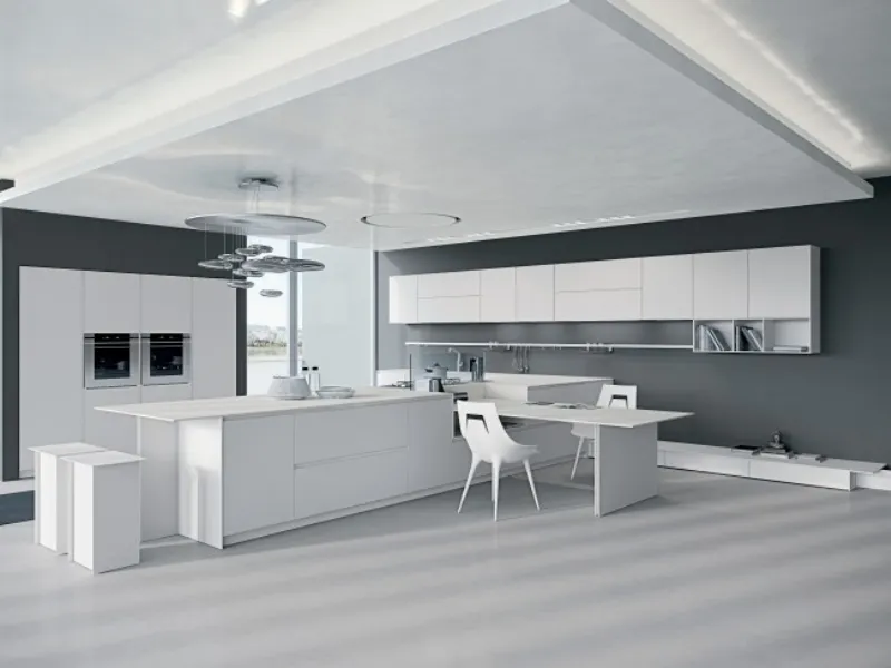 Cucina tutta bianca