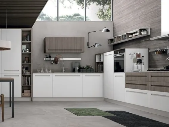 Cucina bianca moderna