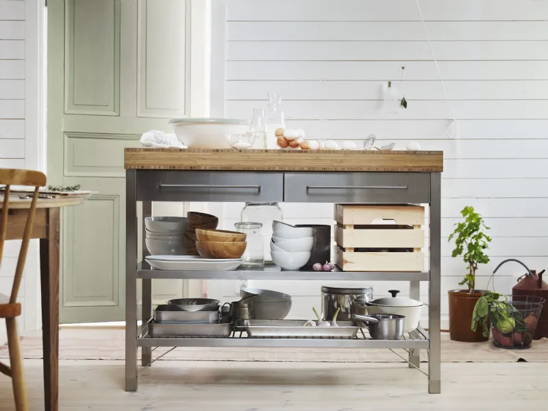 Cucina con isola Ikea