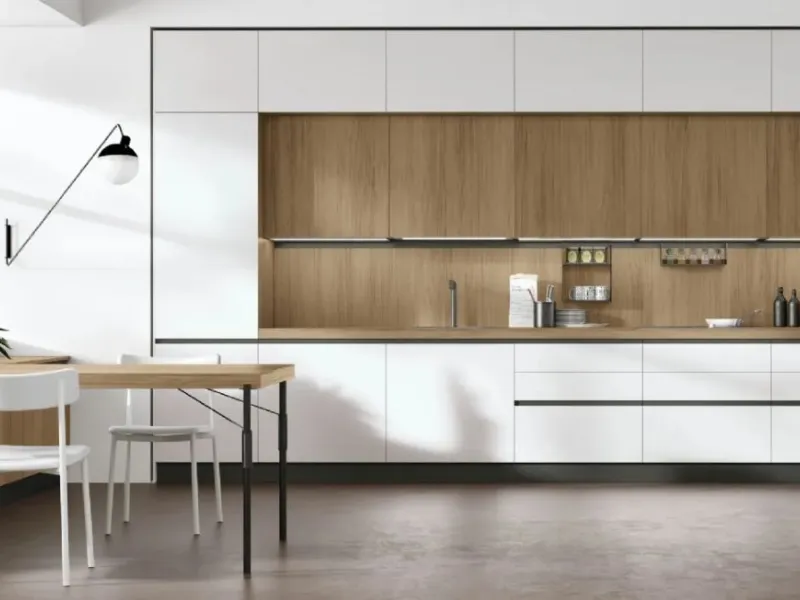 Cucina moderna con penisola Infinity 10 di Stosa