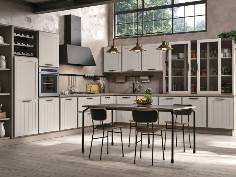 Cucina classica contemporanea Provenza di Cucine Lube