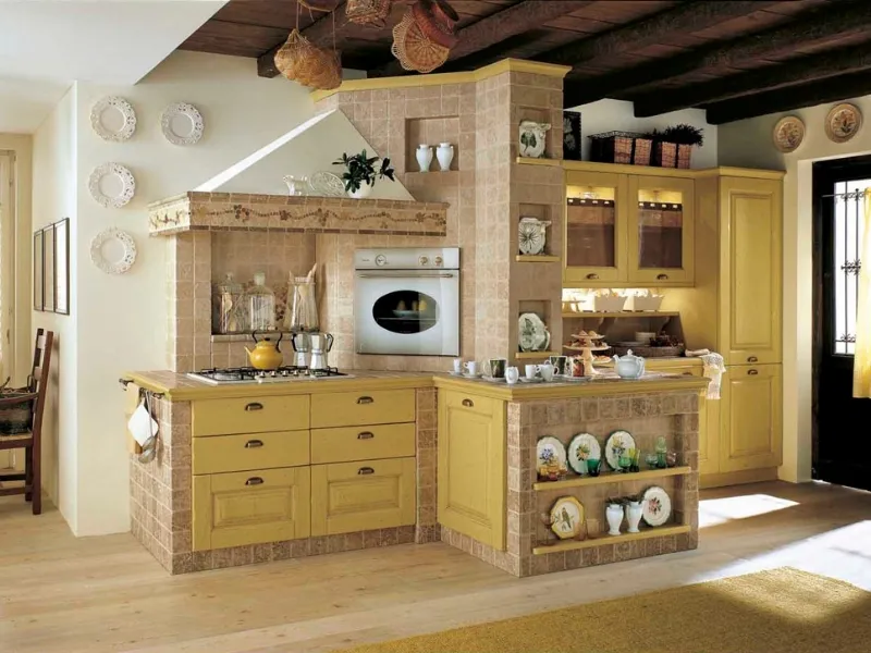 Cucine rustiche in muratura