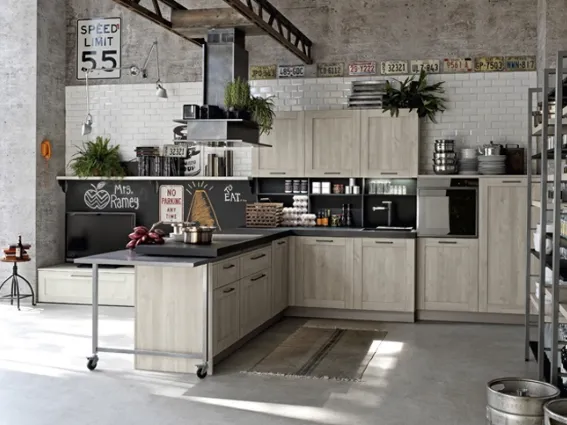 cucina stile industriale
