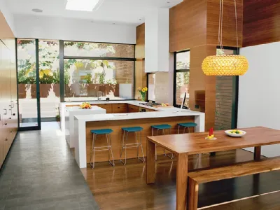 Tipica cucina all'americana