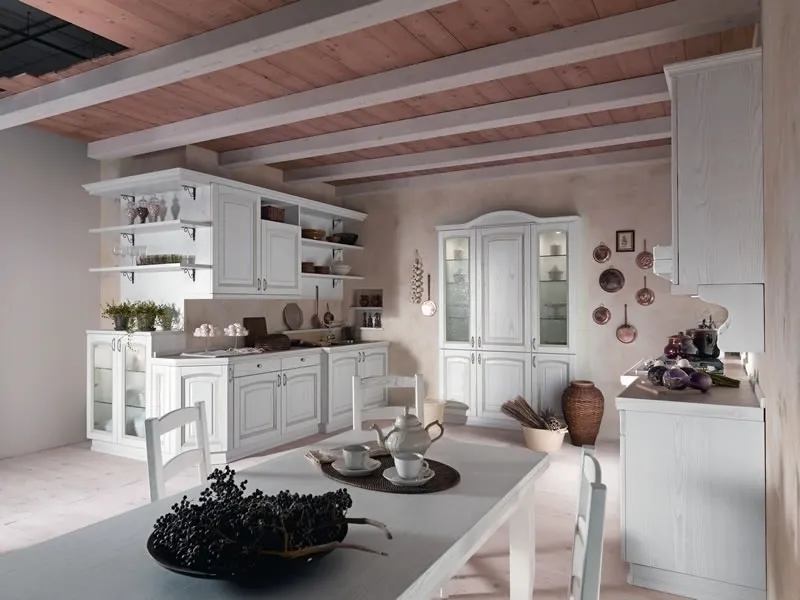 Cucina Country bianca