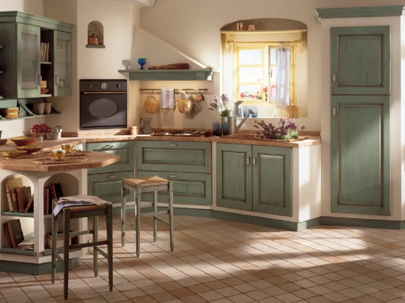Cucine muratura in stile provenzale