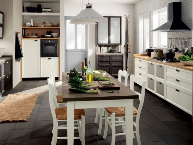 Cucine componibili Scavolini classiche