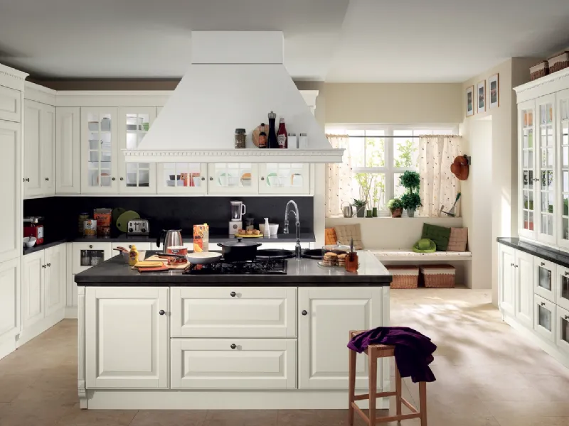 Cucine classiche con isola Scavolini
