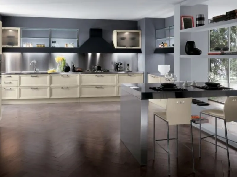 Cucine classiche in legno Scavolini