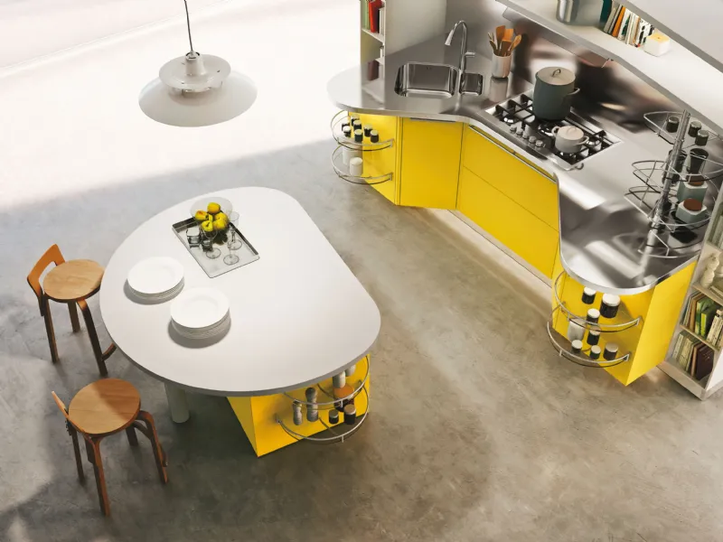 Cucina con isola snaidero skyline