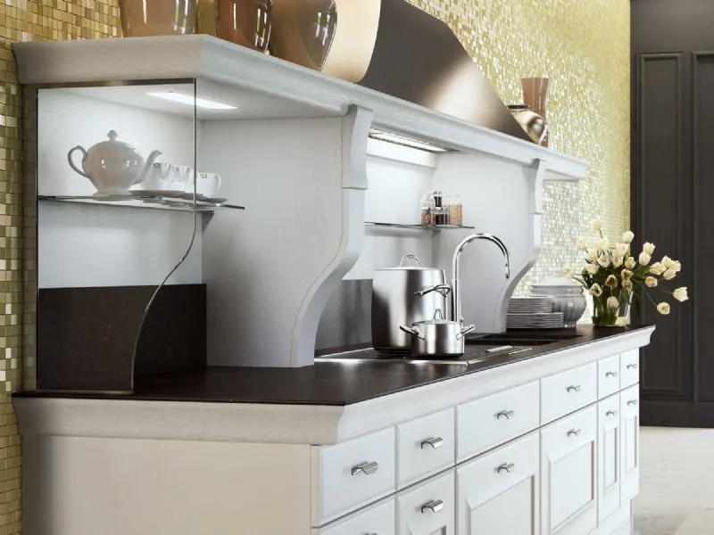 Cucine bianche laccate