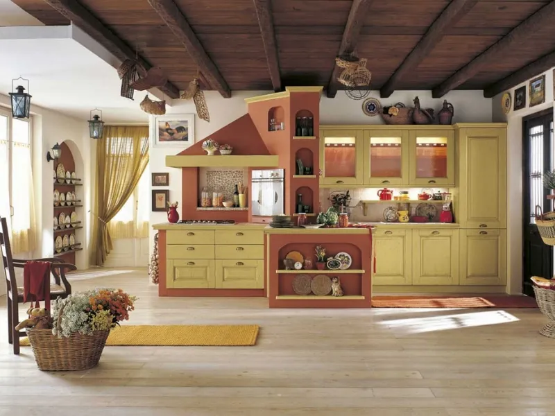 Cucine stile country chic