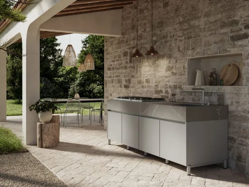 Cucina da esterno Aura di Arredo3