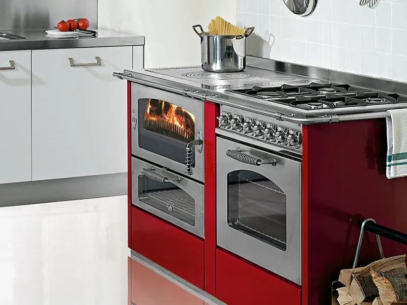 Cucina economica a legna