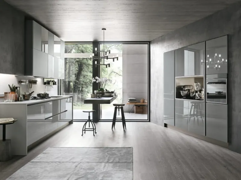 Cucina in vetro