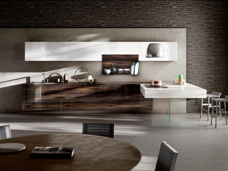 Cucina Lago 36e8 Wood XGlass