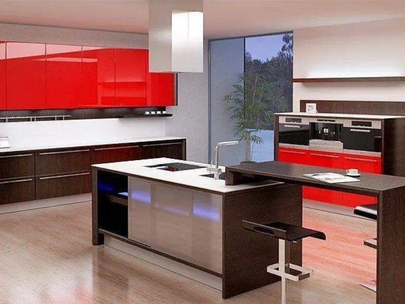 Cucina con isola