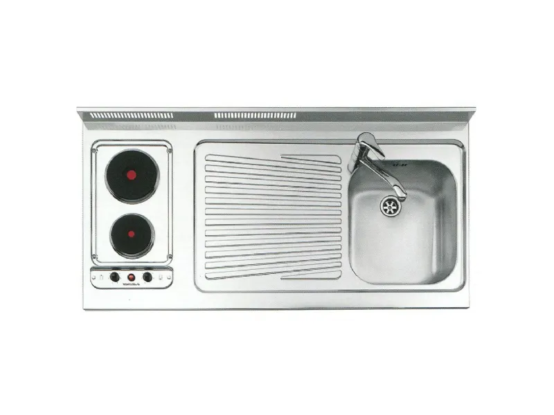 Esempio di cucina monoblocco Jollynox