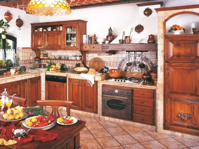 Cucine rustiche in muratura