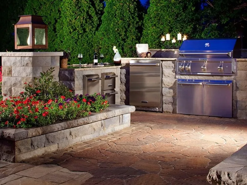 A chi affidarsi per la realizzazione di una cucina outdoor in muratua?