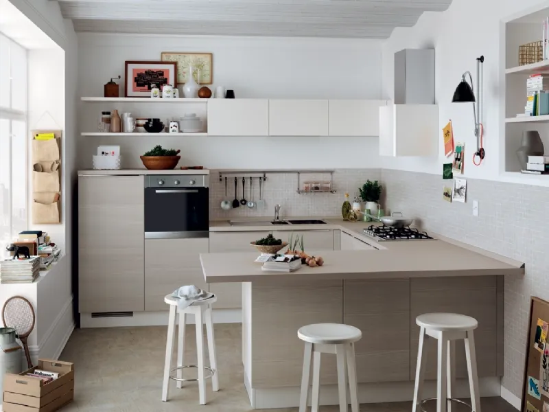 Cucine piccole con penisola