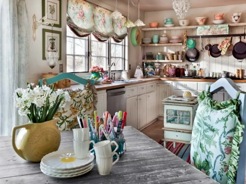 Cucine shabby chic arredamento