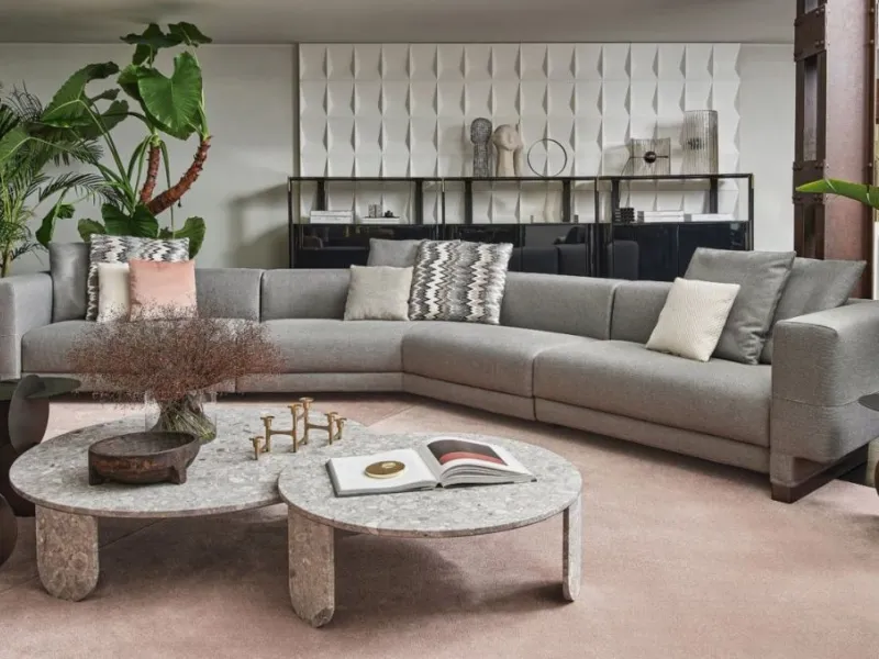 Divano modulare Elissa Sectional di Gallotti&Radice