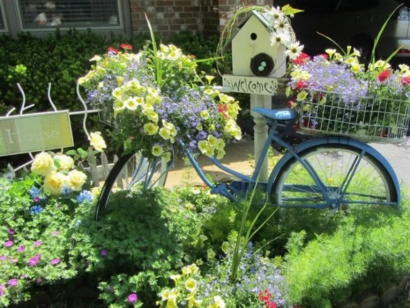 Decorare il giardino