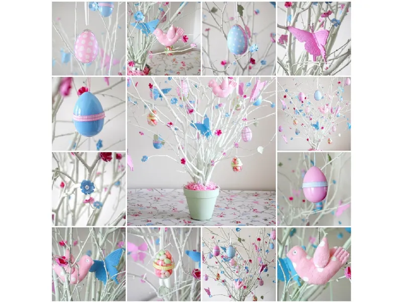 Decorazioni pasquali, l'alberello pasquale