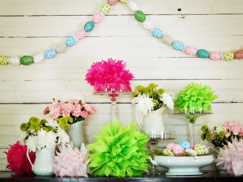 Decorazioni pasquali in stoffa