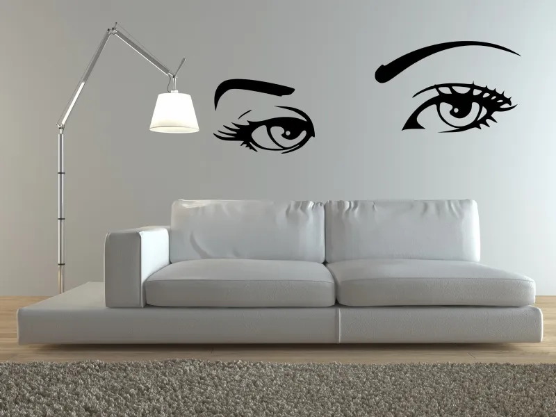 Un esempio di decoro adesivo molto originale