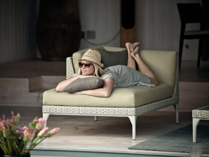 dedon tessuti per outdoor