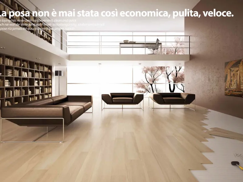 Montare un pavimento del Conca fast