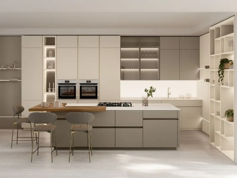 Cucina modello Iconica vetro di Veneta Cucine