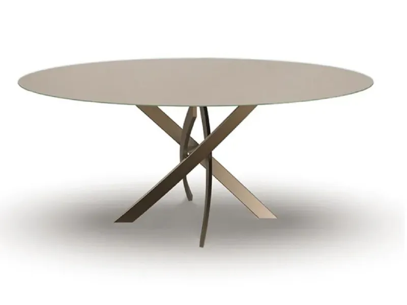 Tavolo Madeira di Febal Casa, diametro da 110 a 150 cm
