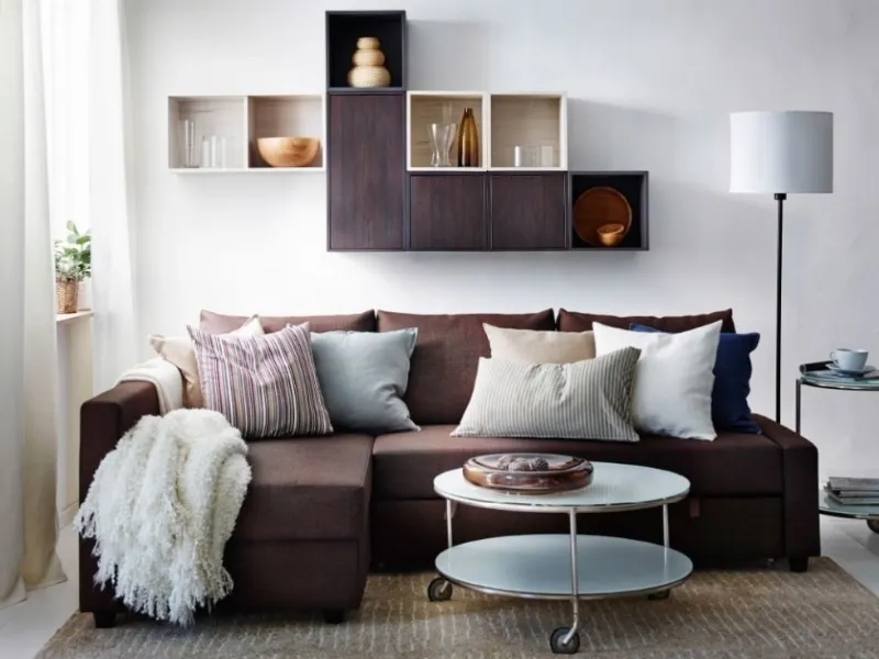 divano Ikea ad angolo