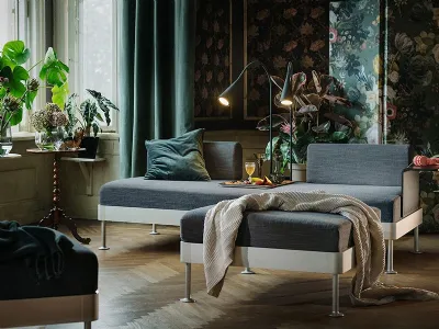 Divano in tessuto Delaktig di Ikea