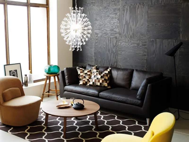 Divano pelle Ikea