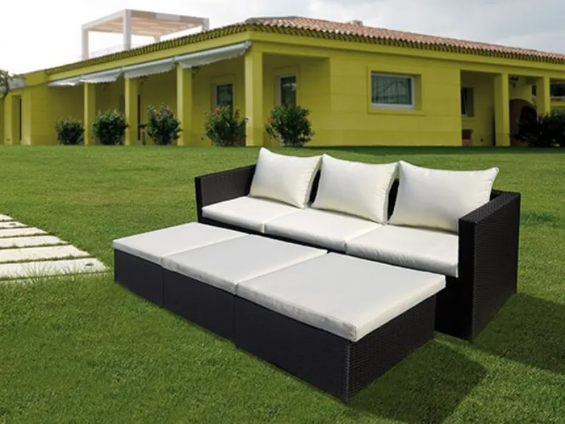 Divani rattan giardino
